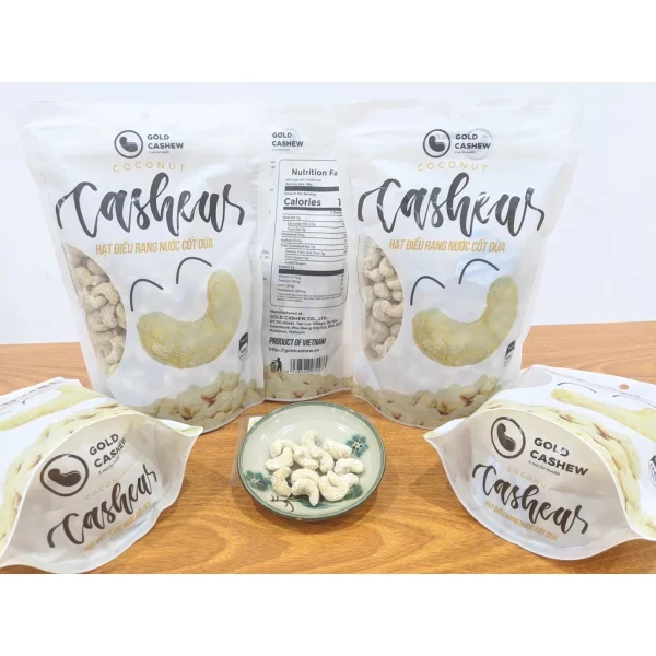 Hạt Điều Vỏ Lụa Rang Muối 500gr - Hình ảnh 6