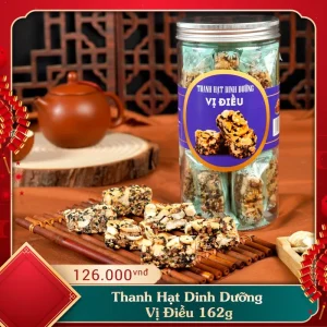 Thanh Hạt Dinh Dưỡng Vị Điều 162g ( Hũ )