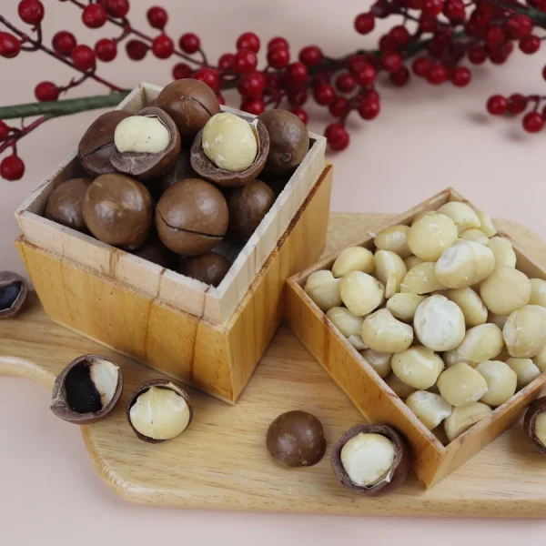 Hạt Macca Úc Nứt Vỏ Chính Hãng Nut Garden - Nhập Khẩu 100% Úc - 200gr, 500gr