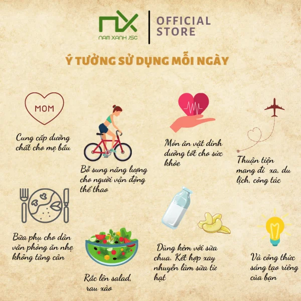 Hạt điều sấy tiêu hồng 230g (280g) _ 340327 - Hình ảnh 4