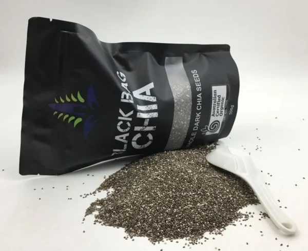 Hạt Chia Black Bag OMD hữu cơ của Úc, 500g - Hình ảnh 3