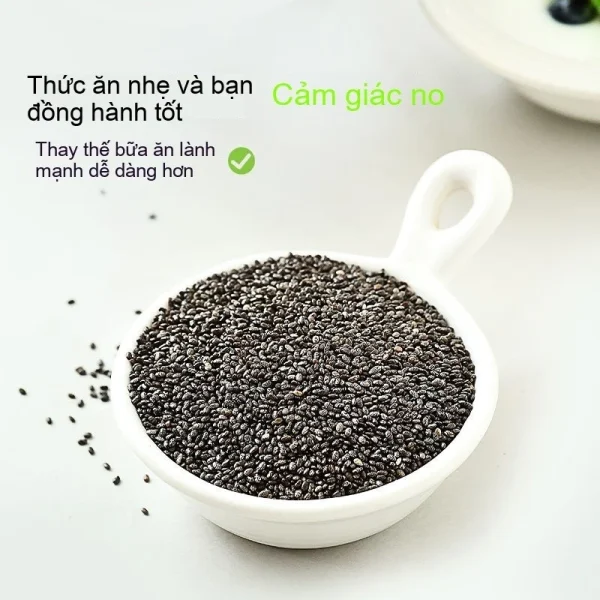 Hạt chia organic hữu cơ giảm cân chính hãng nhập khẩu Mexico giàu chất xơ protein ít đường no lâu - Hình ảnh 4