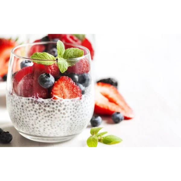 Hạt chia hữu cơ Organic Chia Seed Shots (10 gói x 8g) - giảm cân, giàu omega, gói nhỏ tiện dụng - Hình ảnh 3