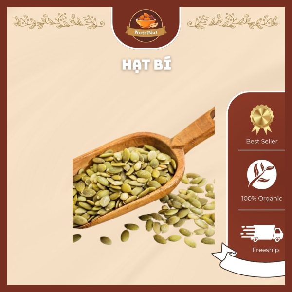 Combo 2 hũ hạt bí xanh tách vỏ cao cấp