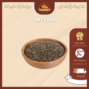 Hạt chia hữu cơ Organic Chia Seed Shots (10 gói x 8g) - giảm cân, giàu omega, gói nhỏ tiện dụng
