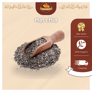 Hạt chia đen nhập khẩu Úc túi 500g