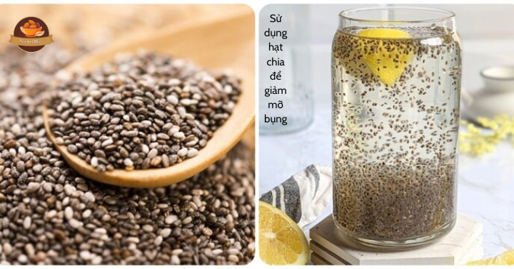 hạt chia giảm mỡ bụng