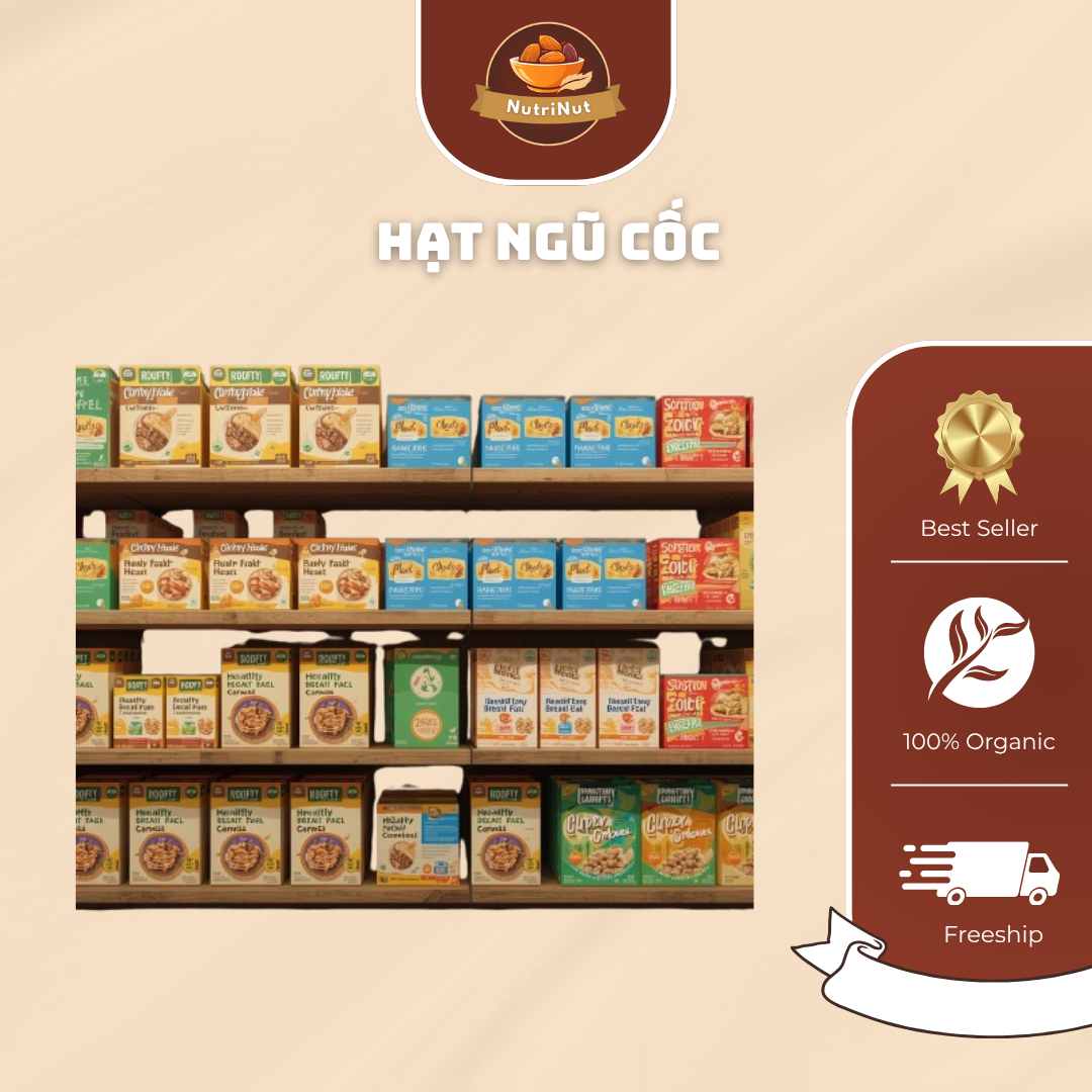 Nutrinut-Các loại ngũ cốc ngon, dinh dưỡng