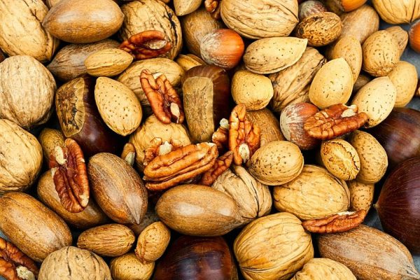 Hình 1 : Hạt óc chó chứa bao nhiều calo