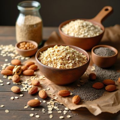 Thành phần tự nhiên trong 1 gói ngũ cốc ăn kiêng bao nhiêu calo